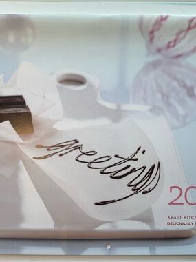 Kraft Kitchens 2007 Calendar
Deliciously Simple Everyday Greetings/
Used
